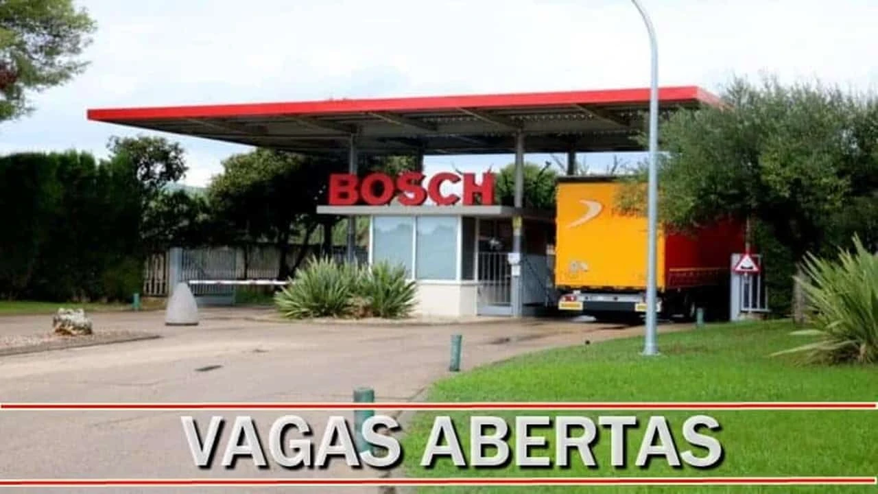Empresa Bosch anuncia abertura de vagas: confira!